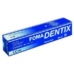 Film RTG Foma Dentix D 150ks modrý