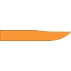 Mezizubní klínky dřevěné Kerr Hawe oranžové 100ks