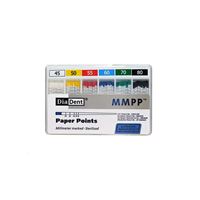 Kalibrované papírové čepy 45-80 DiaDent 0,2, sada 200 ks