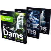 Dental Dam BeGreat zelený mint 36ks, (medium 0,18mm)