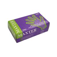 Rukavice Maxter Latex lehce pudrované vel. L, 100 ks