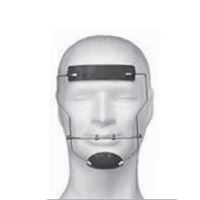 Obličejová maska s horizontálním nastavením béžová velká 1 ks